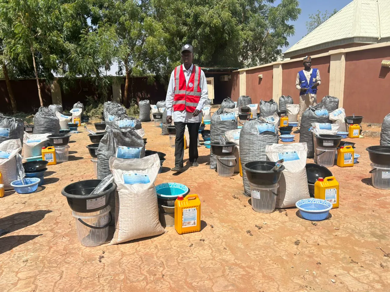 Equipment prepared for programme beneficiaries